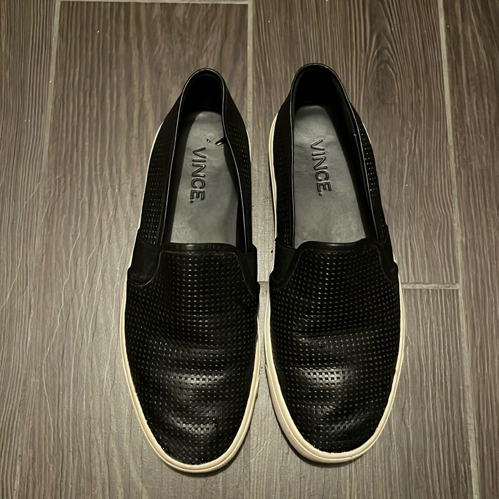 Vince Perforated Leather Blair Sneaker